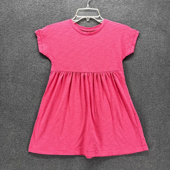 Old Navy Other - Old Navy Dress Girls Small 6 7 Pink short sleeves beach summer‎ crew neck